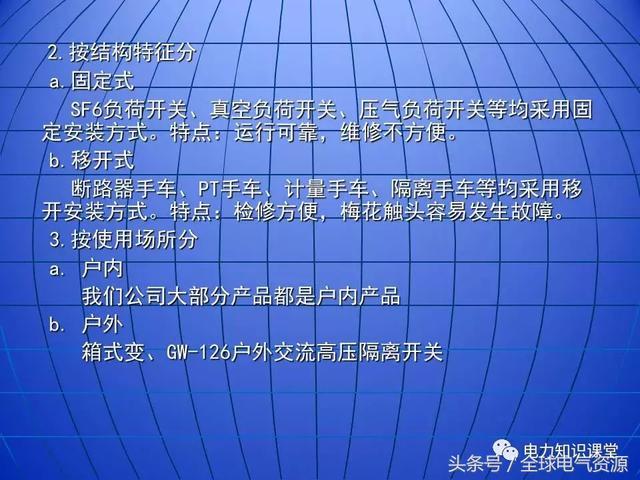 10kV中壓開關(guān)柜基礎(chǔ)知識，值得收集！