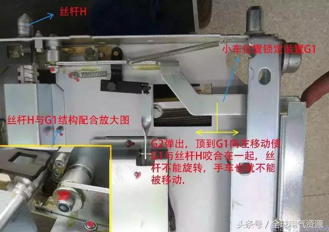 ABB高壓開關柜 5機械鎖細節，建議收藏！