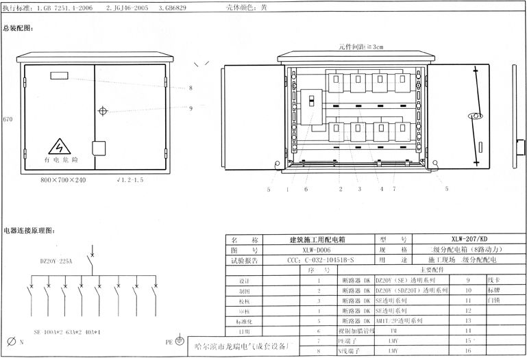 如何在施工現(xiàn)場配置臨時(shí)用電配電箱(機(jī)柜)？標(biāo)準(zhǔn)化的例子！