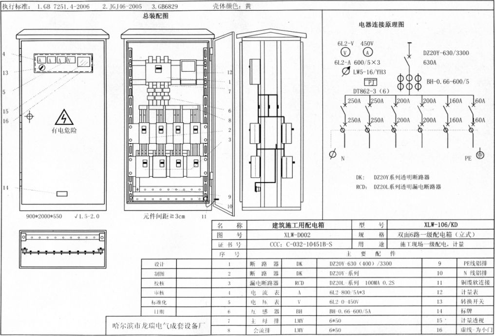 如何在施工現(xiàn)場配置臨時(shí)用電配電箱(機(jī)柜)？標(biāo)準(zhǔn)化的例子！