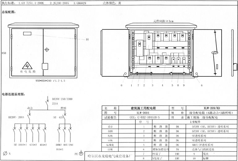 如何在施工現(xiàn)場配置臨時(shí)用電配電箱(機(jī)柜)？標(biāo)準(zhǔn)化的例子！