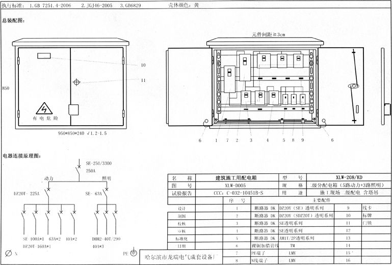 如何在施工現(xiàn)場配置臨時(shí)用電配電箱(機(jī)柜)？標(biāo)準(zhǔn)化的例子！