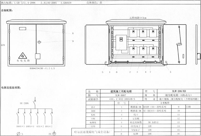 如何在施工現(xiàn)場配置臨時(shí)用電配電箱(機(jī)柜)？標(biāo)準(zhǔn)化的例子！