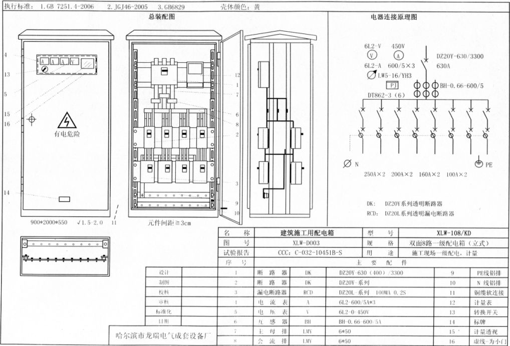 如何在施工現(xiàn)場配置臨時(shí)用電配電箱(機(jī)柜)？標(biāo)準(zhǔn)化的例子！