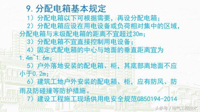 我在1級、2級和3級配電箱有什么樣的設備？如何配置它？你早就應該知道了。