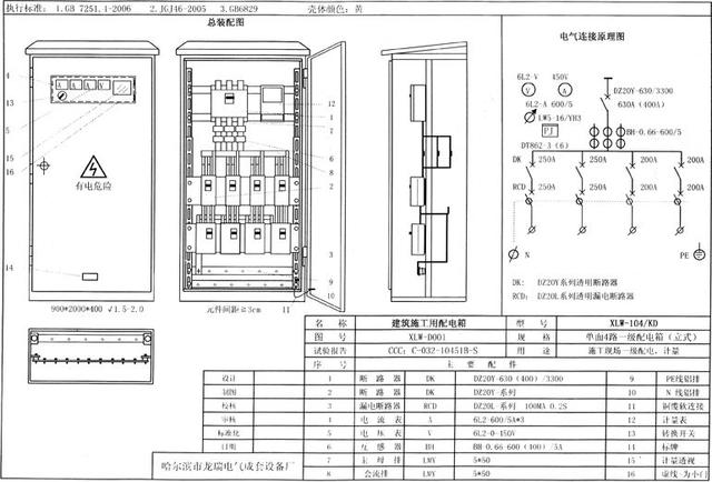 如何配置施工臨時(shí)用電配電箱(機(jī)柜)？圖片和文本的詳細(xì)分析！施工人員必需的